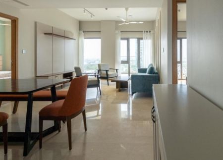 Dining room - RENT | Fully Furnished 3 Bedroom Apartment at Altair | Colombo 02