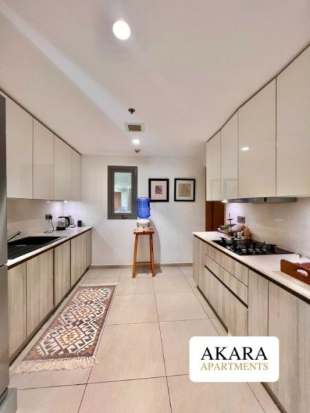 Kitchen - Altair Furnished Apartment for Rent- A48888