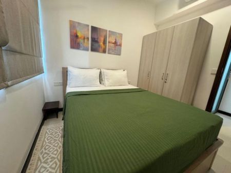 Bedroom - Tri-Zen - 01 Bedroom Furnished Apartment for Rent in Colombo 02 (A4632)