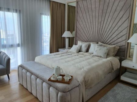Bedroom - Altair - 3 Bedroom Furnished Apartment For Rent | Above 45th Floor | Sea View | EK-0760  