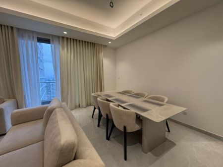 Dining room - Luxury Fully Furnished 3-Bedroom Apartment | 606 The Address
