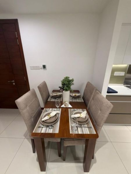 Dining room - 2 Bedroom Apartment for Rent – The Residencies Kotte | LKR 300,000/ Month (EM009AK)