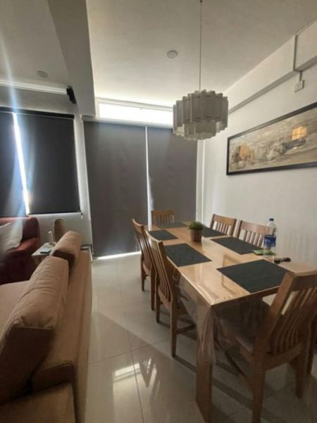 Dining room - King's - 03 Bedroom Furnished Apartment for Rent in Colombo 05 (A6694)