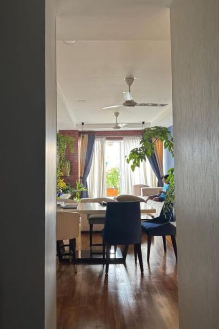 Dining room - Fully Furnished 3-Bedroom Apartment for Rent at Rajagiriya | LKR 325,000/- Per Month (Negotiable) | EM071SD