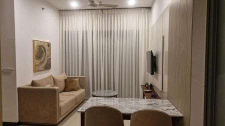 Dining room - Tri-Zen - 02 Bedroom Furnished Apartment for Rent in Colombo 02 (A5887)