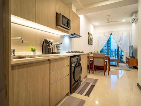 Kitchen - Apartment for Rent - TRI-ZEN - Colombo 02 | LKR 375,000