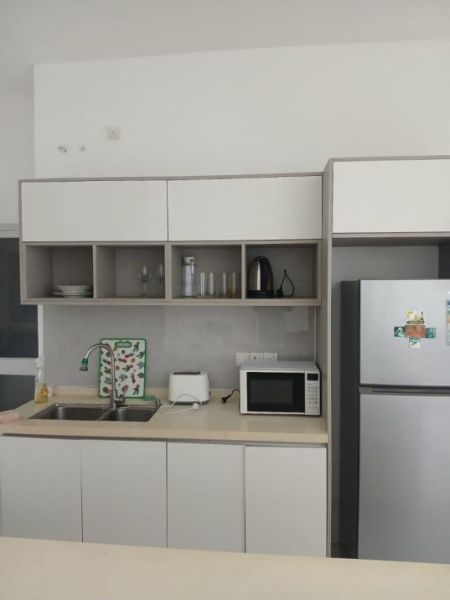 Kitchen - Mount Lavinia Blue Ocean 02 BD Apartment Available For Rent 
