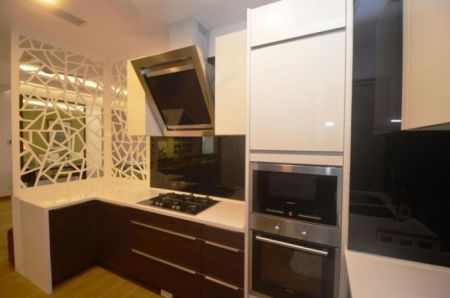 Kitchen - 7th Sense - 02 Bedroom Furnished Apartment for Rent in Colombo 07 (A6540)