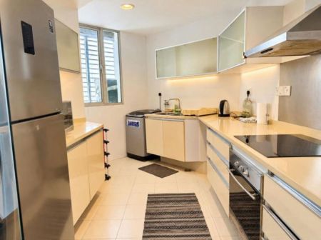 Kitchen - Monarch - 02 Bedroom Furnished Apartment for Rent in Colombo 03 (A255)