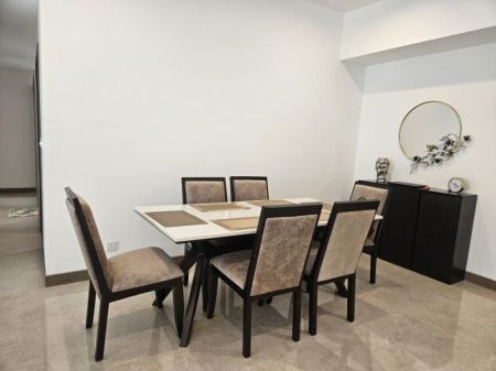 Dining room - 3BR fully furnished brand new apartment  for short term rent - colombo 15