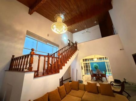 Living Room - 04 Bedroom Furnished 02 Storied House for Rent in Colombo 05 (A6752)