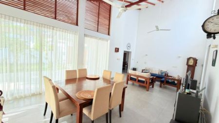 Dining room - (DR211) Luxury Fully Furnished Solar House for Rent in Kottawa