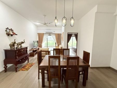 Dining room - (PAR1103) Luxury Fully Furnished Apartment for Rent in Piliyandala