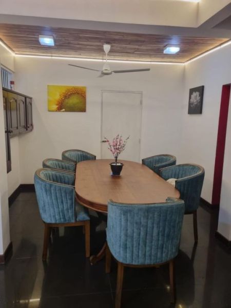 Dining room - Fully Furnished 3-Bedroom Upstairs House for Rent – Nugegoda - PDH409