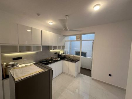 Kitchen - Wellawatte 3-Bedroom Fully Furnished Apartment for Short-Term Rent – CSCR702