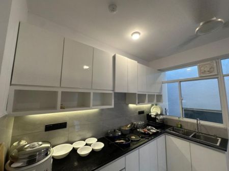 Kitchen - Short-Term Apartment Rental in Wellawatte – Fully Furnished 3BHK | CSCR702