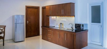 Kitchen - 2 Bedrooms Private Apartment Rent in Colombo 4 - PDA134