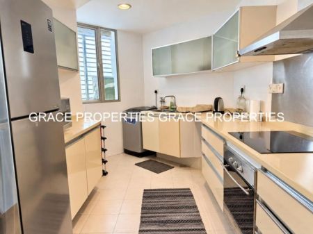 Kitchen - 2 Bedroom Fully Furnished Apartment for Rent in Colombo 3 – Monarch