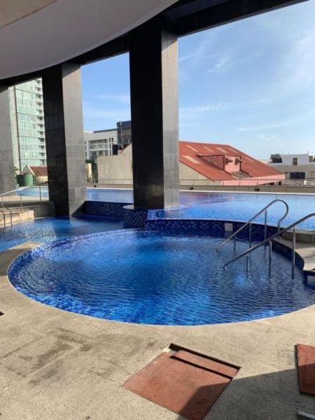 Pool - Iceland Residencies 04 Bedroom Fully Furnished Higher Floor Apartment For Sale in Colombo 03
