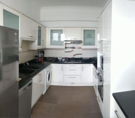 Kitchen - Empire Residencies - 3BR Fully Furnished Apartment on a High Floor