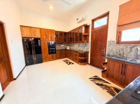 Kitchen - Pelawatta Newly Build Super Luxury Fully Furnished 3 Story House For Sale 