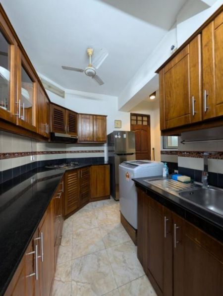 Kitchen - Elegant 3 BR Apartment for rent in Colombo 3 