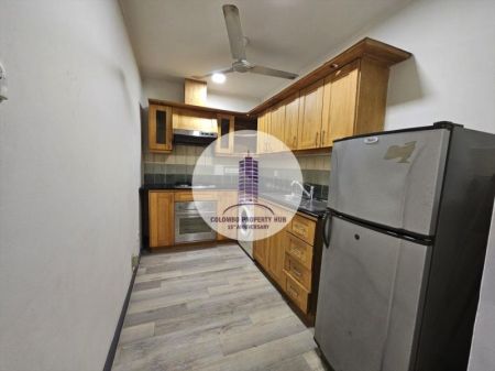 Kitchen - Modern city view 02 bedroom 1,000 Sq Ft fully furnished apartment with gym in Colombo-04 for immediate rental.