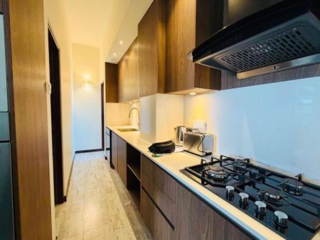 Kitchen - Cinnamon Nest Luxury 3 BR Apartment for rent in Colombo 7 