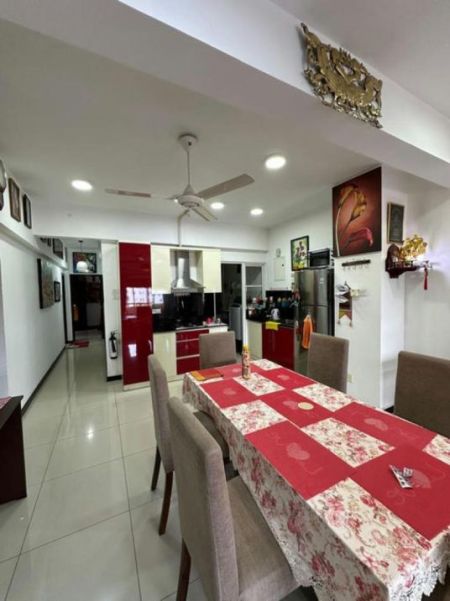 Dining room - The Highness - 03 Bedroom Apartment for Rent in Rajagiriya (A6617)-RENTED