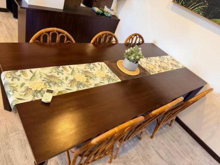 Dining room - 🌟 Fully Furnished 3-Bedroom Apartment for Rent colombo 8- PDA470