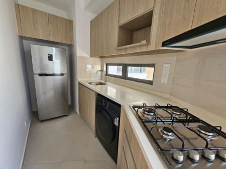 Kitchen - Trizen/Ocean,Nelum tower views/furnished/02beds/for rent in Colombo - 02.