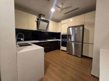Kitchen - 7th Sense - 03 Bedroom Furnished Apartment for Rent in Colombo 07 (A5583)