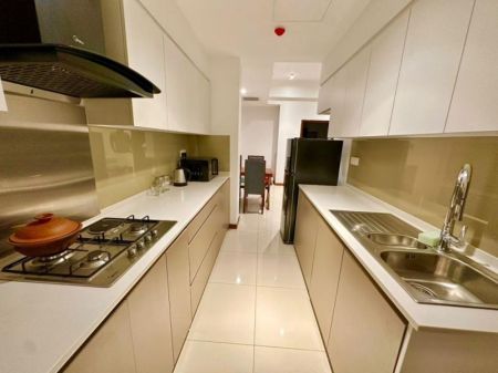 Kitchen - The Residencies/furnished/02beds/for rent in Kotte.