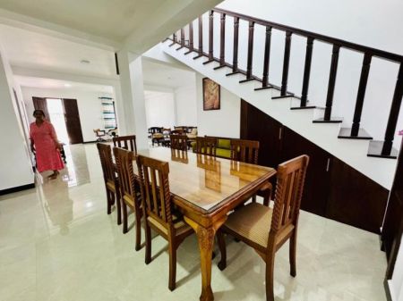 Dining room - (PH608) Furnished Modern Luxury House for Sale in Battaramulla
