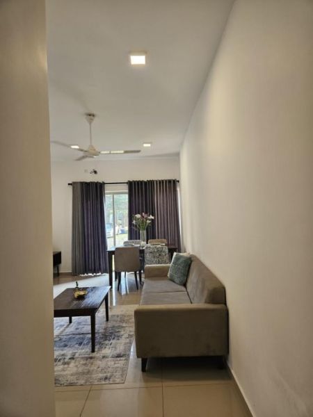 Living Room - 2 BR furnished apartment for short term rent  - elixia by homelands Malabe 