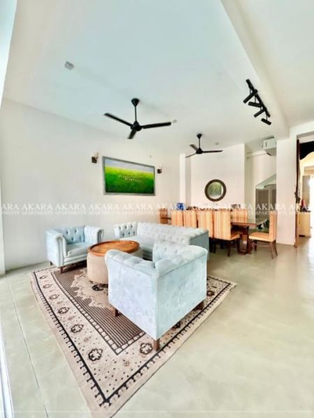 Living Room - 8,000 Sq.ft Furnished House for Rent - HL51709