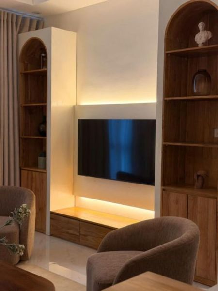 Living Room - Capitol Twinpeaks - 02 Bedroom Furnished Apartment for Rent in Colombo 02 (A6680)