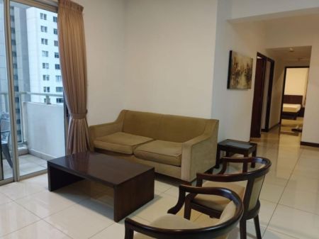 Living Room - Ref(p-hez-855)3 Bedroom Furnished Apartment For Rent – On 320, Colombo 02