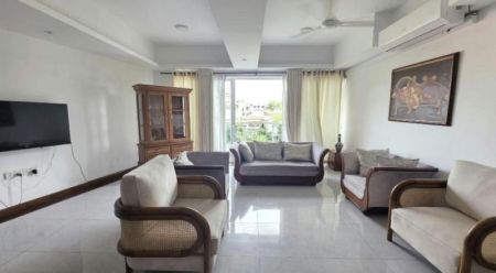 Living Room - Blue Ocean - 03 Bedroom Furnished Apartment for Rent in Colombo 03 (A6845)