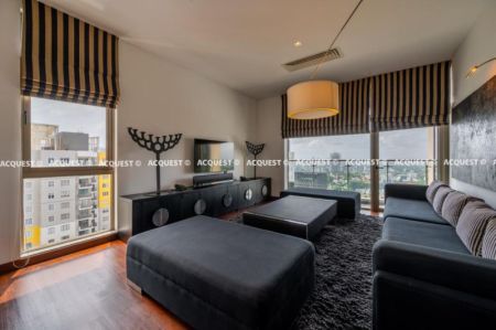 Living Room - Apartment for Rent - Empire Residencies - Colombo 02 | USD 5,000