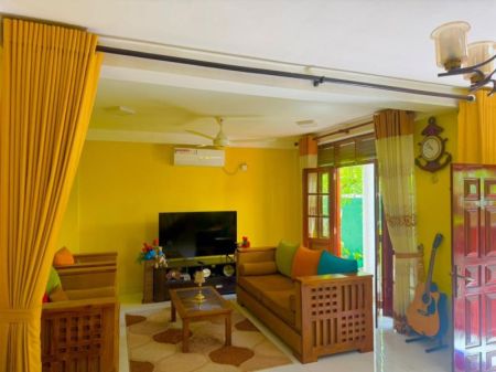 Living Room - Modern Two-Storey House for Sale in Nedungamuwa, Gampaha