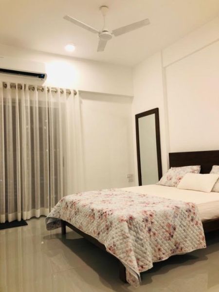 Bedroom - Iconic Galaxy/Furnished unit/02beds/Apartment for sale in Rajagiriya 