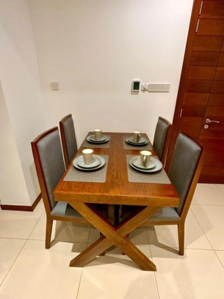 Dining room - The Residencies/02 Bedrooms/Furnished apartment for rent in Kotte