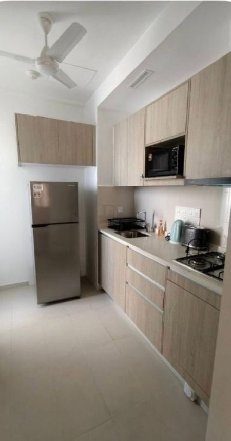 Kitchen - Trizen/2 Bedroom/Furnished/Apartment for rent in Colombo 2