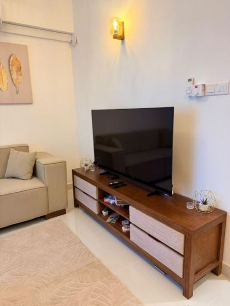 Living Room - Viyathpura Apartments/03beds/furnished apartment for rent in Thalawathugoda 