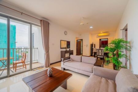 Living Room - On320/Furnished/2 Bedroom Apartment for rent in Colombo 2